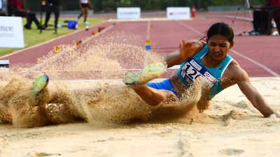 Nayana James lands gold with giant leap at Indian Open Jumps competition