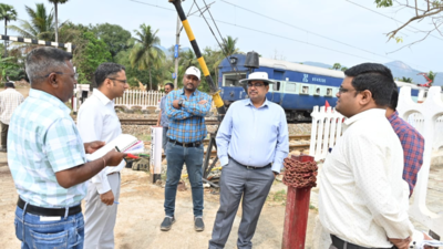 Railway safety audit conducted at Visakhapatnam division
