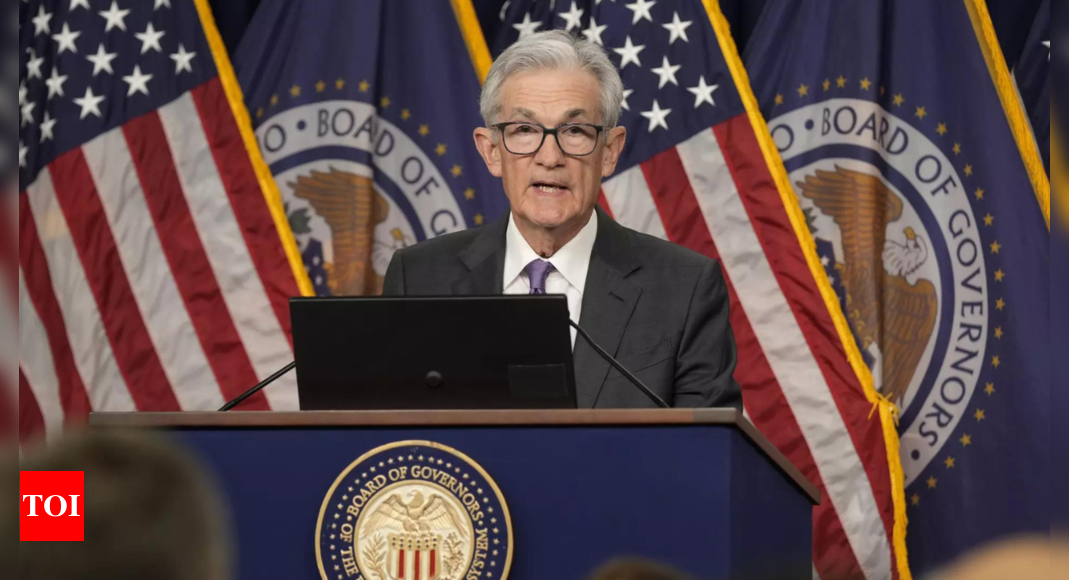 Federal Reserve plans three rate cut this year; lending rate remains unchanged for 5th time – Times of India