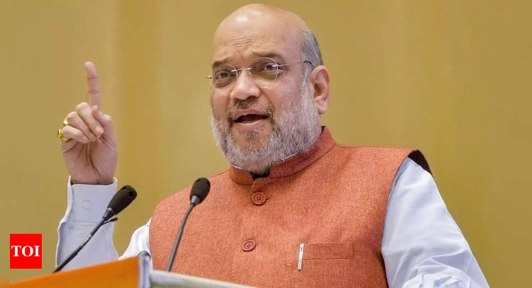 Amit Shah says 90% of BJP funds came when poll code was in place - Times of India