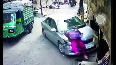 Car Accident: 65-year-old Woman Dies As Car Hits Her Outside Home ...