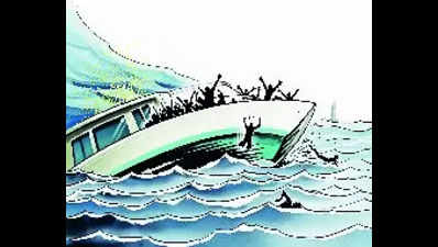 Lakshadweep-bound cargo vessel capsizes; crew safe