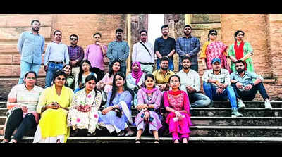 History students on edu journey in city