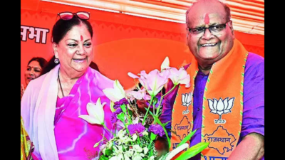 Raje’s sway waning in BJP as loyalists leave, face isolation