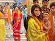 
Priyanka Chopra wears a Rs.63000 yellow saree for her visit to Ayodhya Ram Mandir with hubby Nick Jonas and daughter Malti Marie
