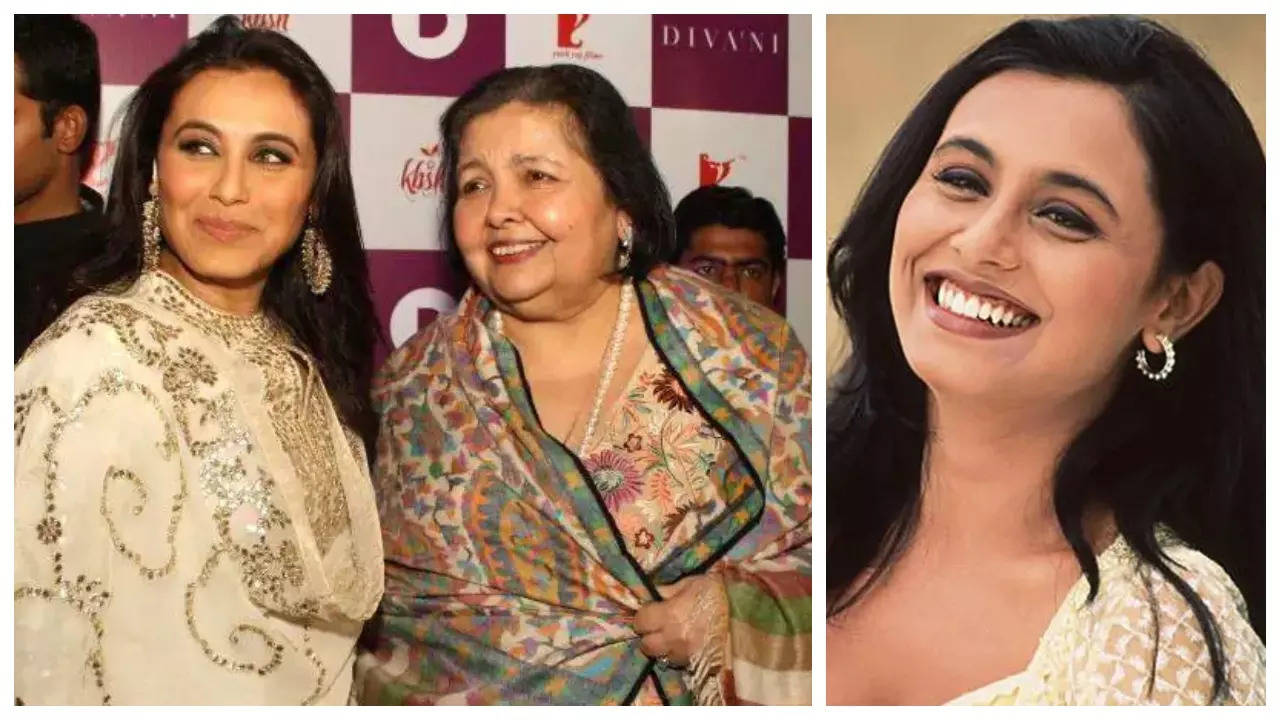 Did you know Rani Mukerji was exchanged at the hospital after birth? Heres  how her mom found her | Hindi Movie News - Times of India