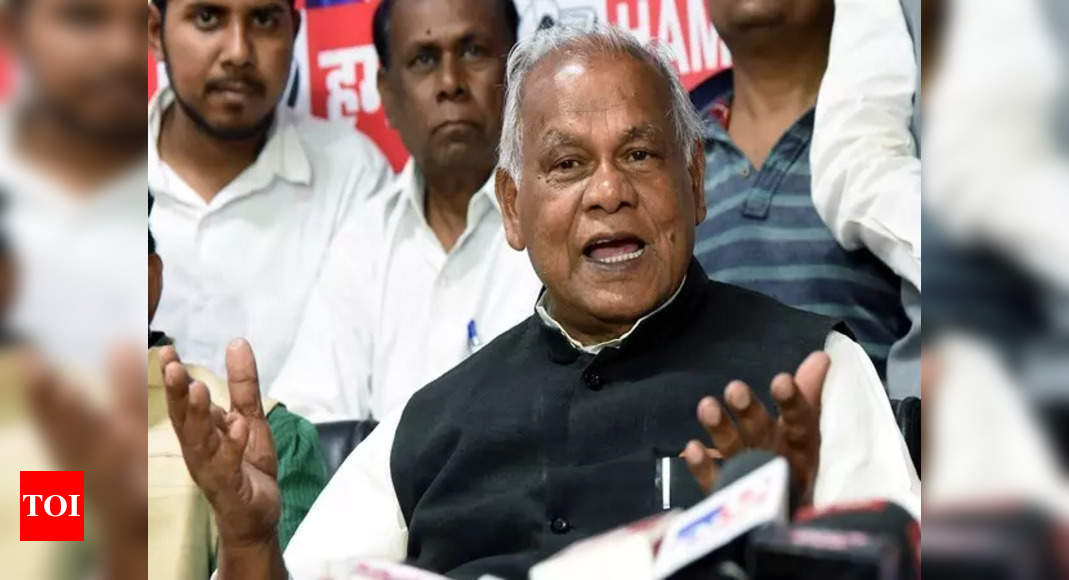 Lok Sabha Elections 2024 Ham Leader Jitan Ram Manjhi To Contest From Gaya Seat Patna News 0515