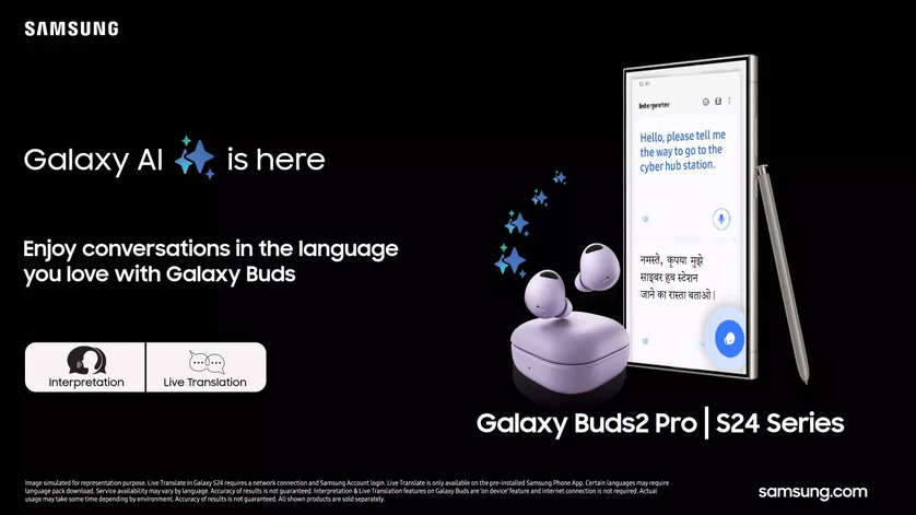 Experience the newly introduced Galaxy AI innovations in the Samsung Galaxy Buds Series