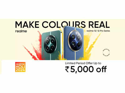 Realme Holi sale: Deals and discounts on Realme smartphones