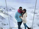 Sandipta Sen takes her love to new heights; poses before Mont Blanc with husband Soumya Mukherji