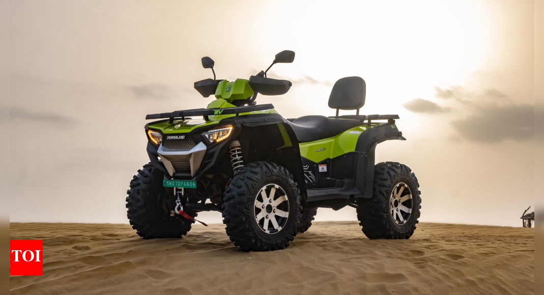 Powerland Tachyon electric 4x4 ATV launched at Rs 9.5 lakh 800 Nm