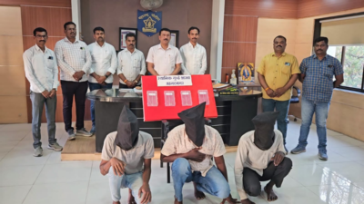 Three chain robbers arrested by Ahmednagar police