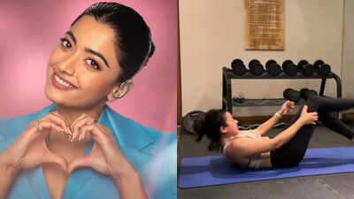 Rashmika Mandanna returns to her workout routine after a long ...