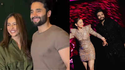 Rakul Preet Singh and Jackky Bhagnani celebrate one month anniversary of their wedding with a cozy dinner date - WATCH video