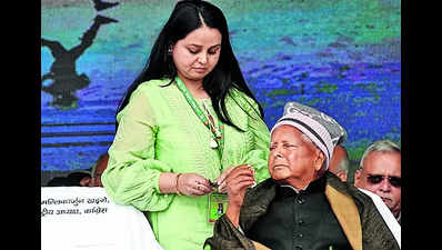 Lalu Prasad's daughter Rohini may contest from Bihar's Saran