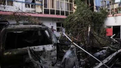 Islamic State group claims responsibility for bombing at Afghan bank and says it targeted Taliban