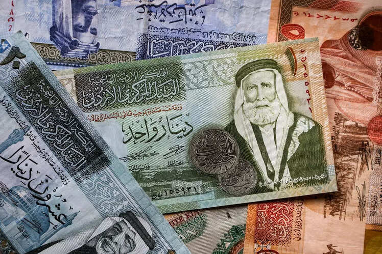 Jordanian Dinar - 1 JOD = INR 117.59