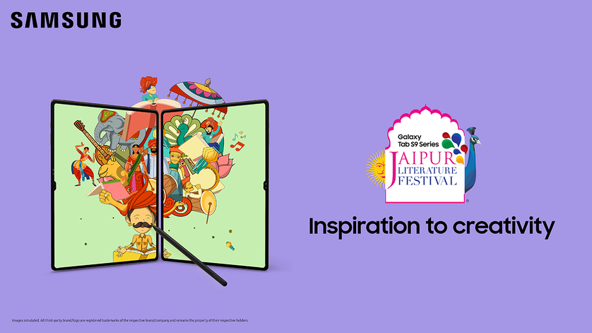 Samsung Galaxy Tab S9 Series presents the Jaipur Literary Festival; Exciting events like Creator's Jam bring out the tech-art collaboration
