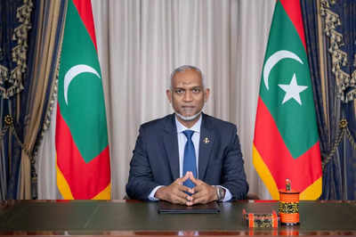 Maldives prez tones down anti-India rhetoric, urges New Delhi to extend debt relief