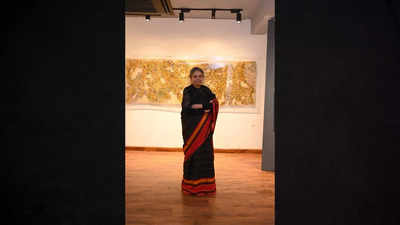 Paris-based artist Anju Chaudhary's debut solo show in New Delhi: Paysage Ephemerale