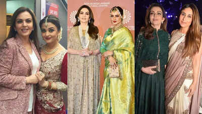 Times when Nita Ambani showcased impeccable style while posing ...