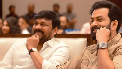 Prithviraj Sukumaran reveals he said NO to Chiranjeevi twice , ' I was  waiting for the past ten years for 'Aadujeevitham' | Malayalam Movie News -  Times of India