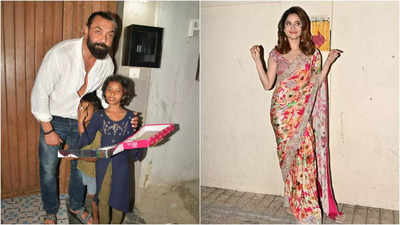 Awkward Pictures: Bobby Deol, Ankita Lokhande and more celebs caught off guard just like us