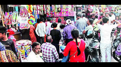 Festival of colours brings cheer in city markets