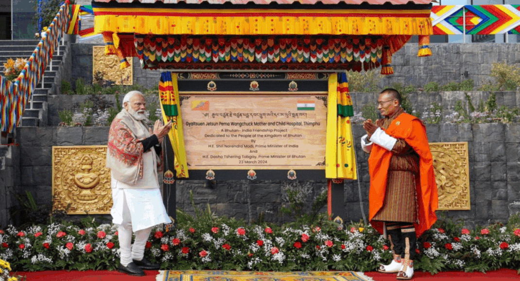 PM Modi inaugurates modern hospital built with Indian assistance in ...