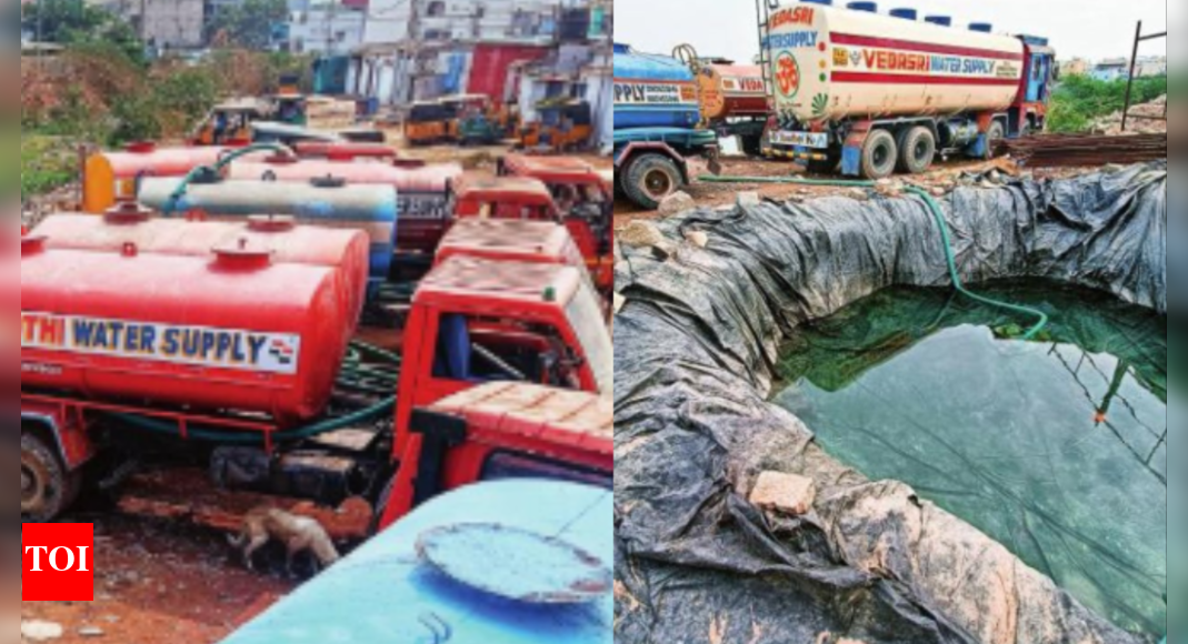 Private tankers suck wallets dry with 3 times the rate as demand peaks | Hyderabad News - Vimarsana News
