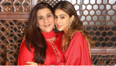 Sara Ali Khan says her mother Amrita Singh is straight forward, calls her the 'grounding force' in her life