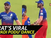 'Anushka Sharma has 3 kids': Virat Kohli's viral dance moves to Thalapathy Vijay's 'Appadi Podu' track steal the show during CSK vs RCB IPL clash; internet reacts