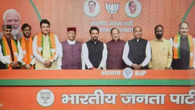 Six rebel Congress MLAs, three independents join BJP in Himachal Pradesh