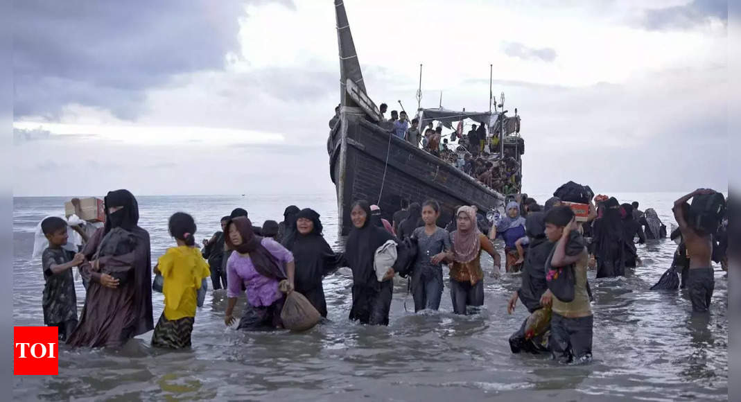 Two Rohingya found dead, several more were spotted at sea after Indonesia ends survivor search – Times of India