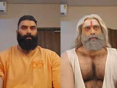 Nikitin Dheer shares a BTS video of his transformation to Ravan for Shrimad Ramayan; see video