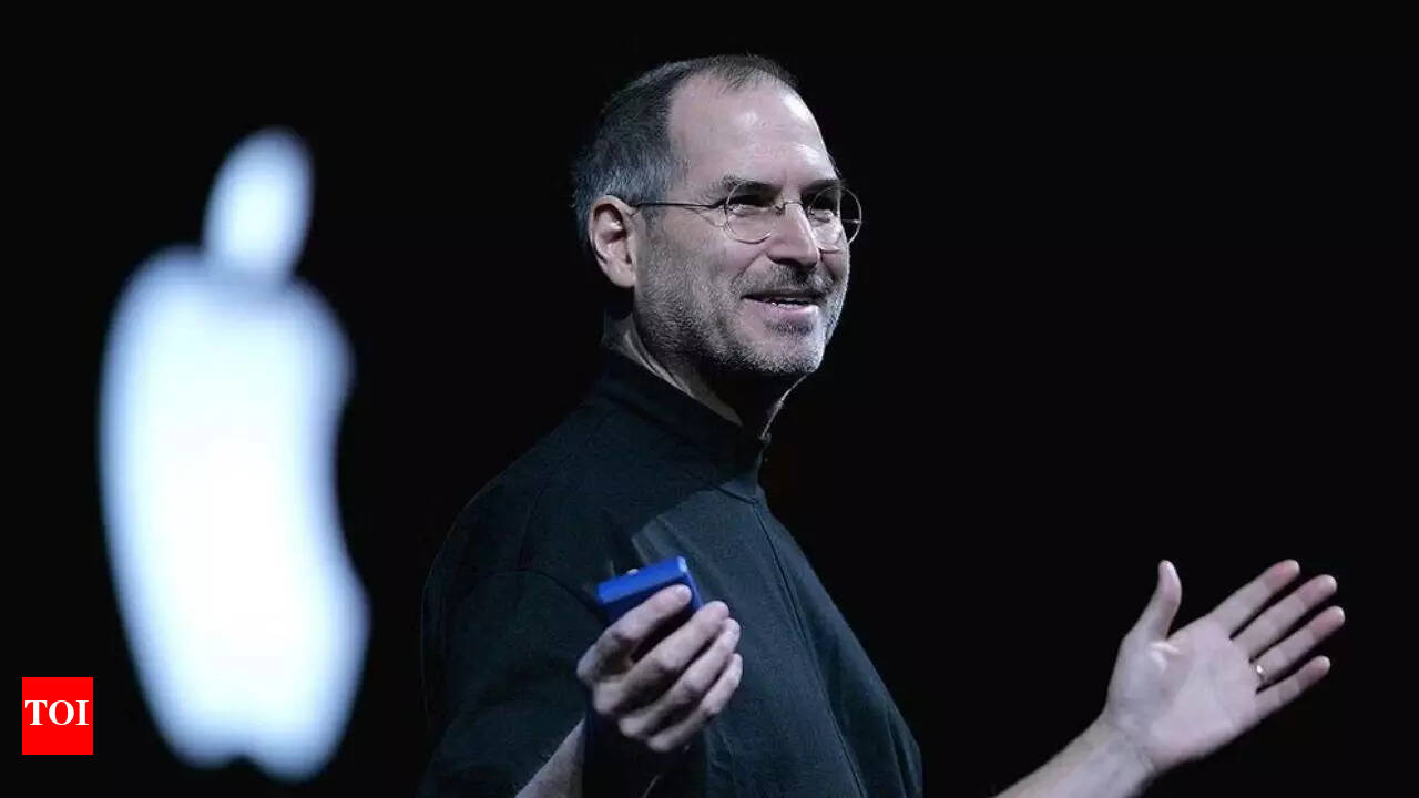This business card signed by Apple founder Steve Jobs