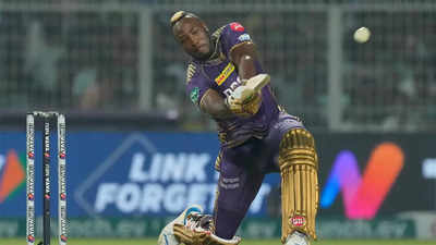 Russell Muscle: Andre Russell completes 200 IPL sixes in 64-run carnage at Eden Gardens