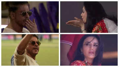 Shah Rukh Khan and Preity Zinta make hearts flutter with their 'Veer Zaara' reunion at Eden Gardens; fans call it an 'eternal love story'
