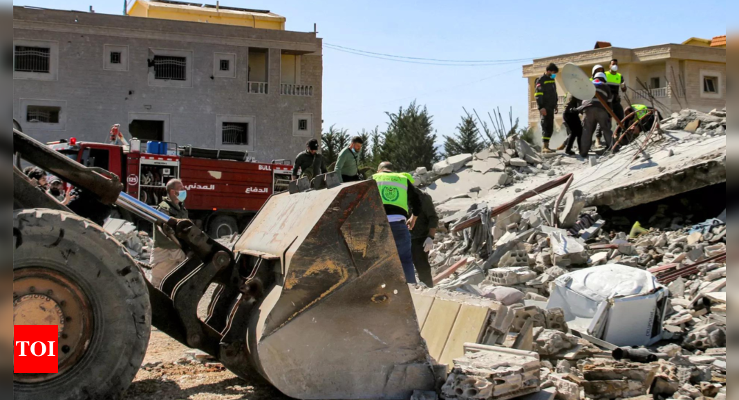 Four wounded in Israeli strikes on east Lebanon’s Baalbek