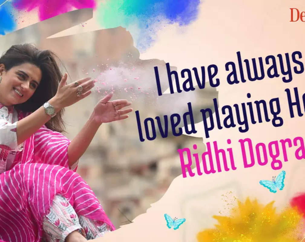 
'Holi is one of my favourite festivals', says Ridhi Dogra
