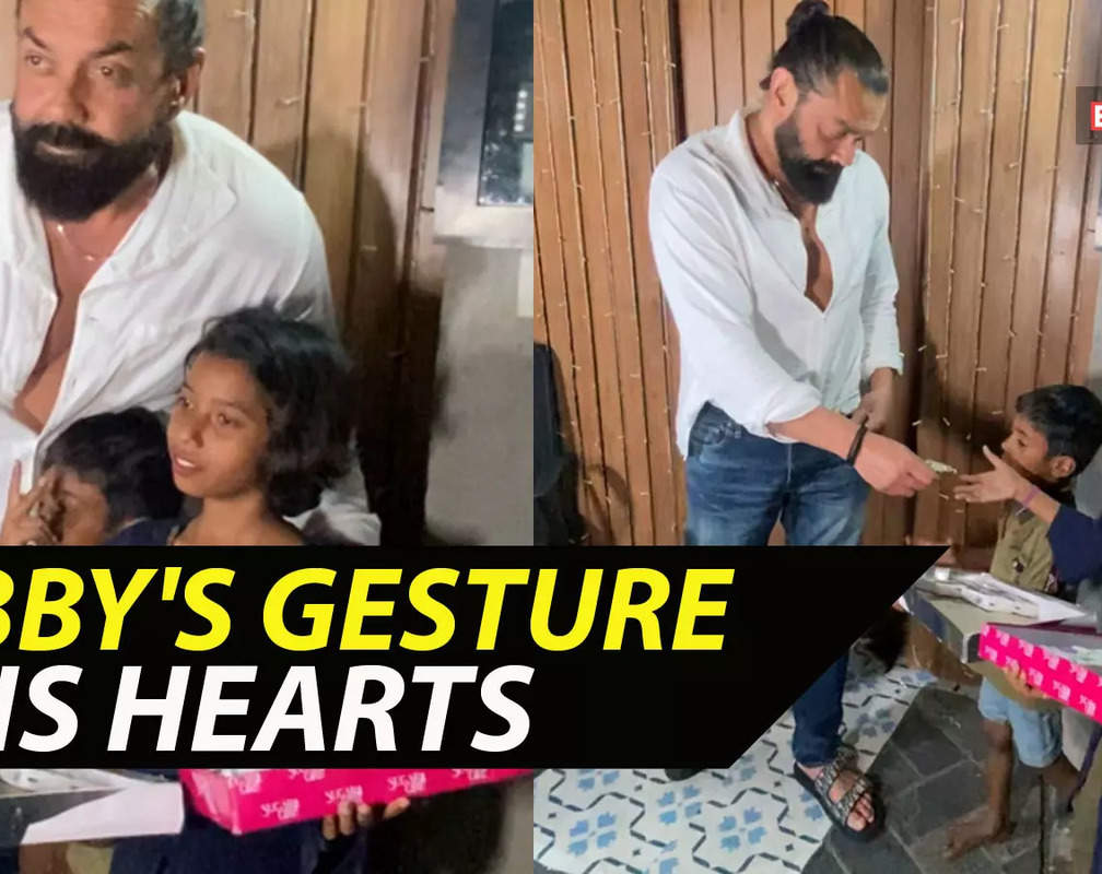 
Internet applauds Bobby Deol's heartwarming gesture toward underprivileged children: 'Ye Dharam Ji ki upbringing hai'
