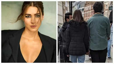 Is Kriti Sanon dating Kabir Bahia? Netizens speculate as photo of actress holding hands with mystery man goes viral