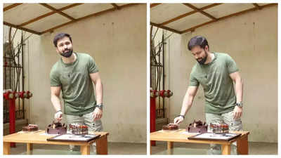 Emraan Hashmi receives a heartfelt fan gift from his son, Ayaan as he celebrates his 45th birthday alongside Paparazzi