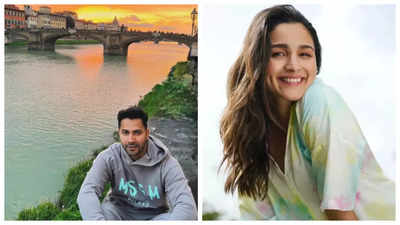Varun Dhawan shares a photo with a picturesque background; says 'Catch sunsets, not feelings'- Alia Bhatt REACTS