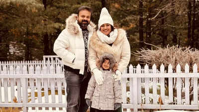 Kunchacko Boban vacays in Kashmir with his family