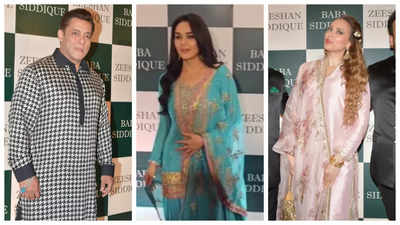 Salman Khan, Orry, Preity Zinta, Iulia Vantur, Shehnaaz Gill and others grace the star-studded iftar party of Baba Siddique in Mumbai - See photos