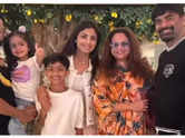 R Madhavan spends time with Shilpa and her family