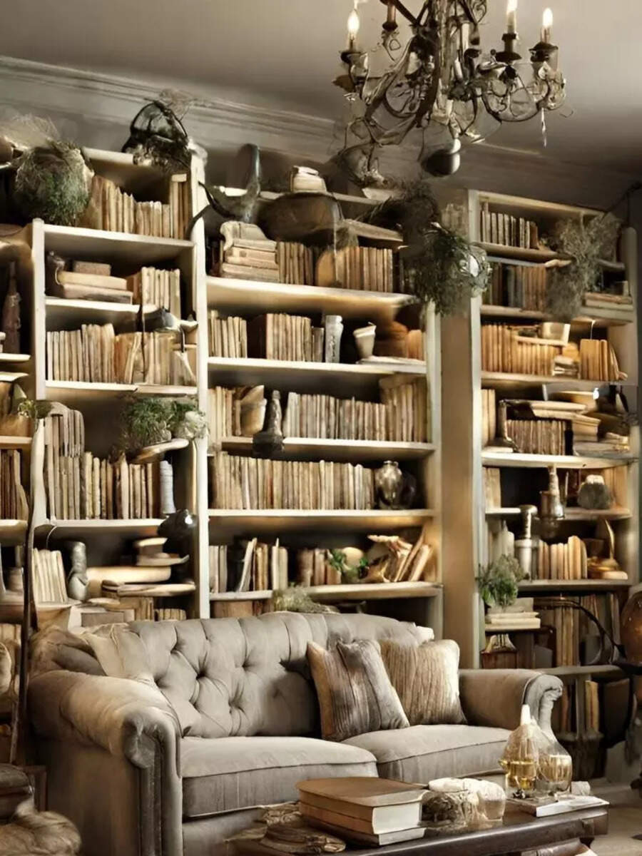 Home decor inspirations for people who love reading and collecting ...