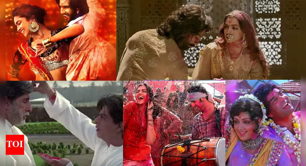 Bollywood’s most iconic Holi scenes | – Times of India
