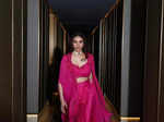 Aditi Rao Hydari looks like a modern-day Maharani in pink chiffon sharara set, see pictures
